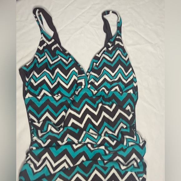 Other - Chevron Patterned swimsuit